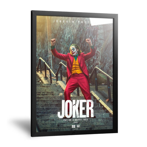 Cuadro Joker Guasón Carteles Vintage Posters Cine 35x50cm