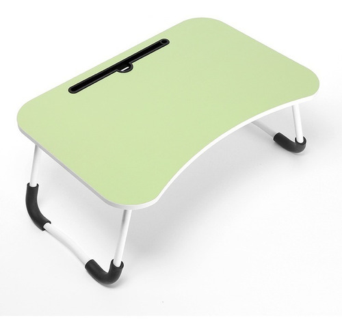 Mesa Plegable Pc Laptop Cama Portavaso Y Celular 60x40cm Mli