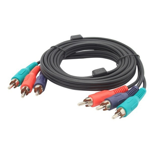 Cable Video Componente 3x3 Rgb Ypbpr 1080i - Factura A/b