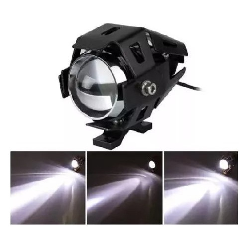 Lámpara Luz Foco Neblinero Led U5 Ojo De Angel Para Moto