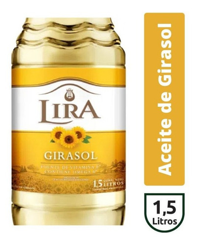 Aceite De Girasol Lira X 1,5 Lt