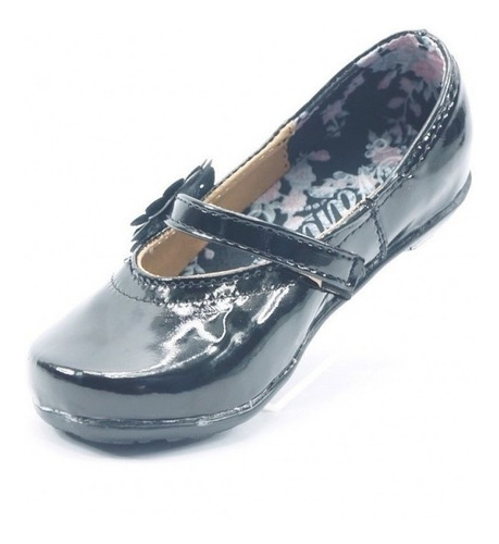 Zapato Escolar De Niña Marca Vanessa Piel Negro 214