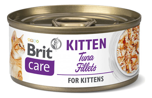 Lata Bit Care Kitten Tuna Fillets 70 Gr