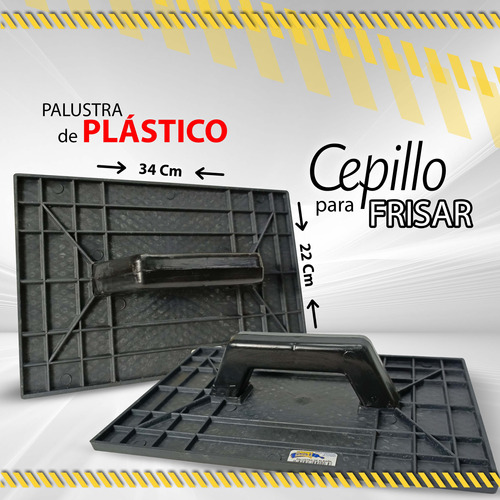 Cepillo Para Frisar Plastico/ 0000001968 /palustra P Albañil