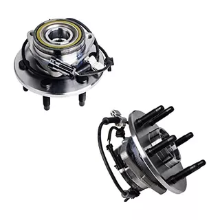 515036 Front 2pcs Wheel Bearing And Hub Assembly Compat...