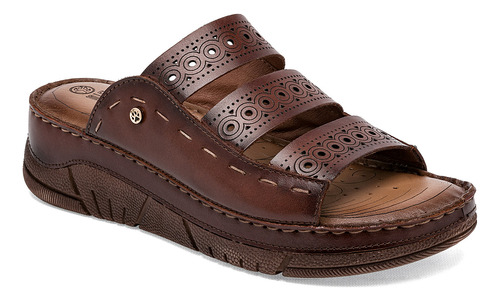 Sandalias Mujer Lobo Solo 1707b Café 125-379