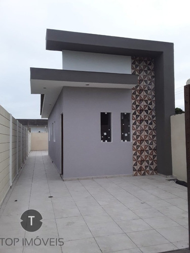 Imagem 5 de 19 de Linda Casa No Bairro Jardim Oasis, Pronta Para Morar Só 155mil, Venha E Aproveite Está Bela Oportunidade De Ter Seu Imóvel Novo Na Praia. - Ca00661 - 69909251