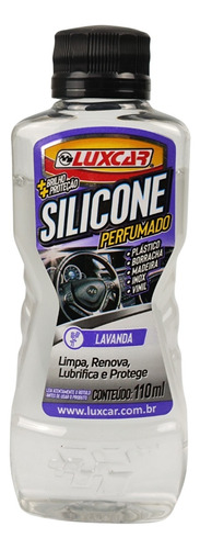 Silicone Liquido Perfumado Luxcar Mais Proteção E Brilho