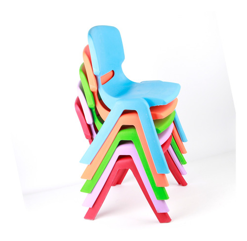 Silla Infantil De Plástico, Varios Colores. Bazar El Hogar