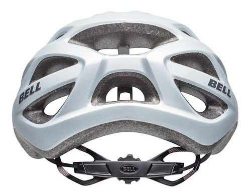 Capacete Ciclismo Bell Tracker Viseira Bike Cor Prateado Tamanho Único (54-61 cm)