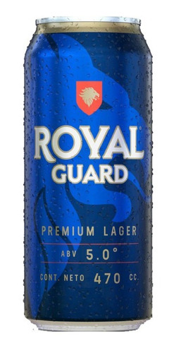 Cerveza Royal Guard Lata 470cc  ( 3 Unidades )-super