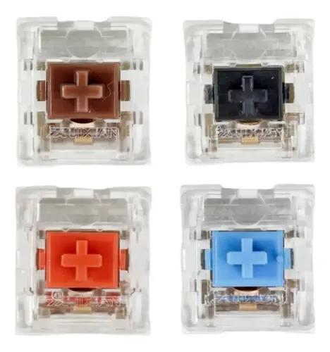 Switch Teclado Mecánico 30 Piezas Cruz Roja Eje Interruptor | MercadoLibre