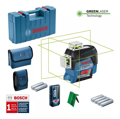 Nivel Laser Bosch Gll 3-80cg Linea Verde