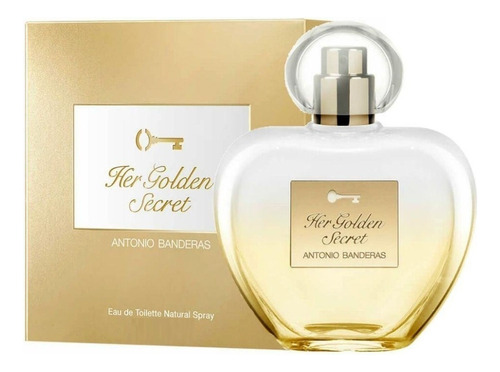 Perfume De Mujer Her Golden Secret A. Banderas Edt X 80 Ml