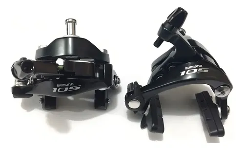 Conjunto Freio Ferradura Shimano 105 Black Br-5800 Par Bike Cor