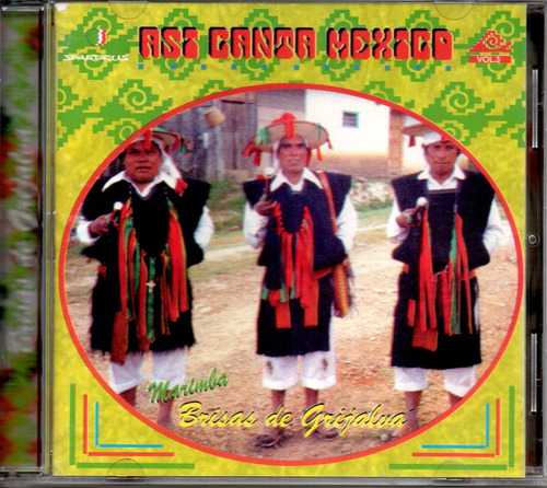 Marimba Brisas De Grijalva / Así Canta México Cd 14 Tracks