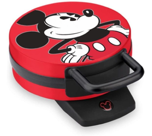 Creador De Waffles De Disney, Mickey Mouse, Rojo