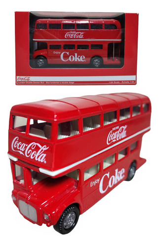Motorcity Classics Camion Bus Doble Nivel Coca Cola 1:64