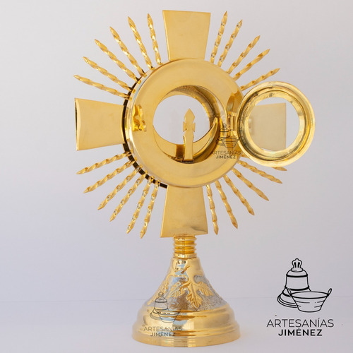 Imagen 4 de 9 de Custodia Liturgica Ostensorio 35 Cm