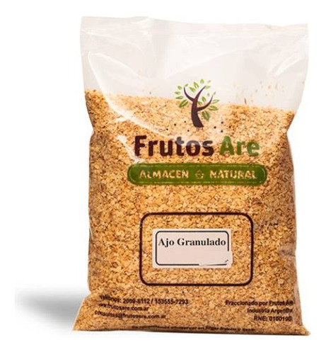 Frutos Are - Ajo Granulado X 500 Gs - Especias