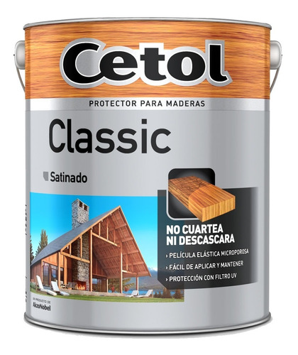 Cetol Classic Satinado Impregnante 20 Lts. Akzo - Iacono