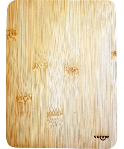 Imagen 1 de 8 de Tabla De Picar Madera Bambu Cortar Cocina Alimentos Comida 