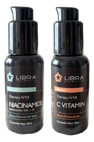 Suero Niacinamida + Vitamina C Libra Cosmetica