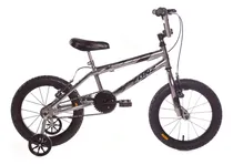 Comprar Bicicleta Cromada Aro 16 Com Rodinhas E Freios V-brake Cor Preto