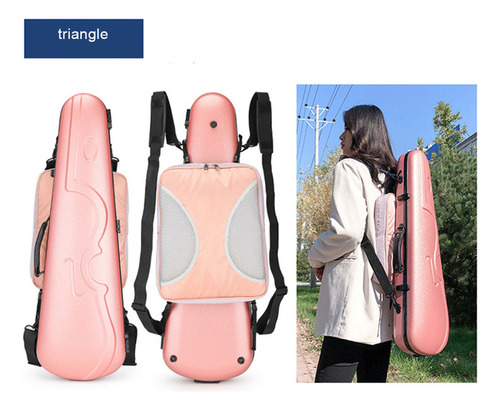 Funda Universal De Fibra De Carbono Para Violín Y Partitura