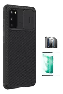 Para Samsung S20 / Plus - Case Funda Nillkin Camshield + Vid