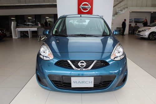 Nissan March Sense Motor 1.6 Modelo 2021 Azul 5 Puertas