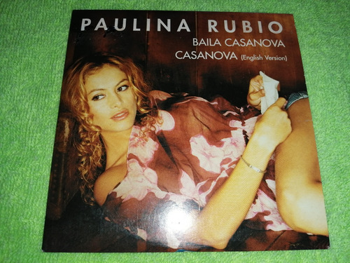 Eam Cd Maxi Single Paulina Rubio Baila Casanova 2002 Promo