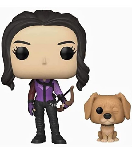 Funko Pop! Marvel Kate Bishop With Lucky The Pizza Dog #1212