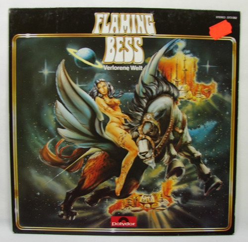 Vinilo Flaming Bess Verlorene Welt 1981 Alemania Ed.+ Sobre (Usado)