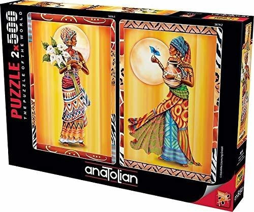 Rompecabeza - Anatolian Puzzle - Damas Africanas - 2 X 500 P