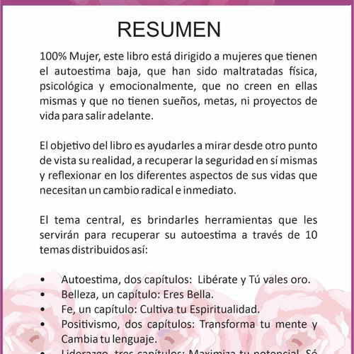 Imagen 5 de 6 de 100% Mujer: Maximiza Tu Potencial