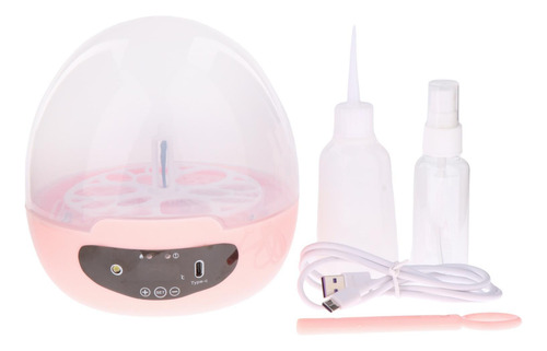 Incubadora De Ovos, Incubadora De Ovos Mini 3 Ovos Auto Rosa
