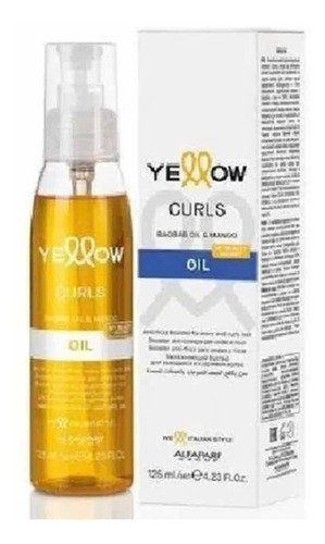 Oil Antifrizz Curls Rizos Yellow 125ml Antifrizz Hidratación
