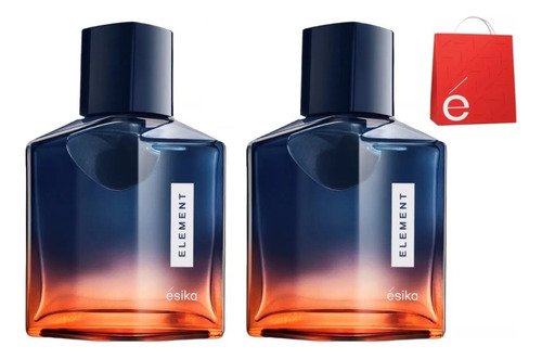 Pack 2 Perfumes Element + Bolsa Regalo Ésika 