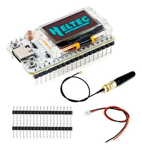 Mgsystem Lora Esp32 Sx1278 510 433mhz Oled 0.96 Wifi Arduino