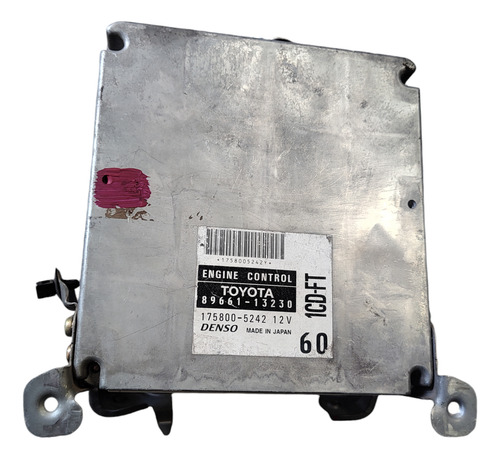 Central Ecu Toyota Corolla Diesel 2.0 D4d (Usado)