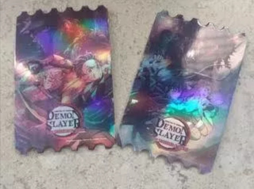 Par De Boletos Especial Demon Slayer Kimetsu No Yaiba Limit
