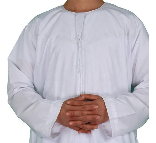 Túnica Príncipe Qatarí Conjunto Cosplay Con Hiyab Árabe