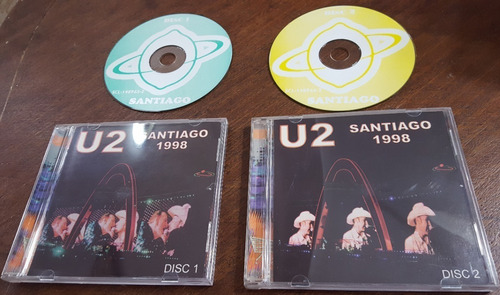 U2 - Pop Mart In Santiago 2cd Oasis Bono The Cure Nirvana