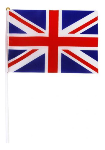 8 X 12 Piezas Bandera Británica Del Banderín Con Bandera