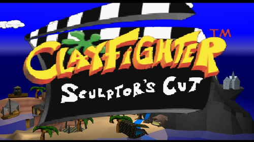 Clay Fighter Sculptors Cut N64 Nintendo Juego Fisico Clasico (Usado)
