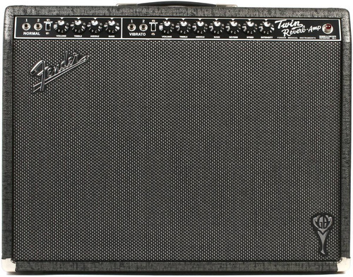 Amplificador Fender George Benson Twin Reverb 217-3405-000 Color Gris con negro