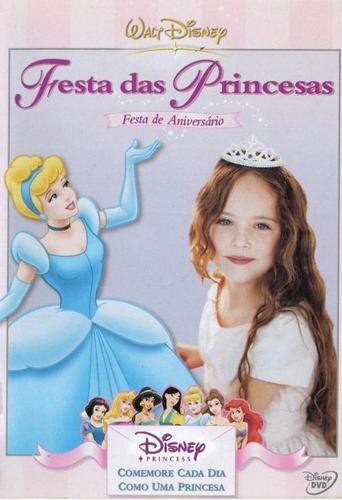 Festa Das Princesas - Festa De Aniversário - Dvd - Novo
