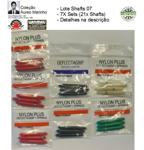 Cam22 7 Sets De Shafts (21 Hastes) Dardo -ver Descrição Lt07