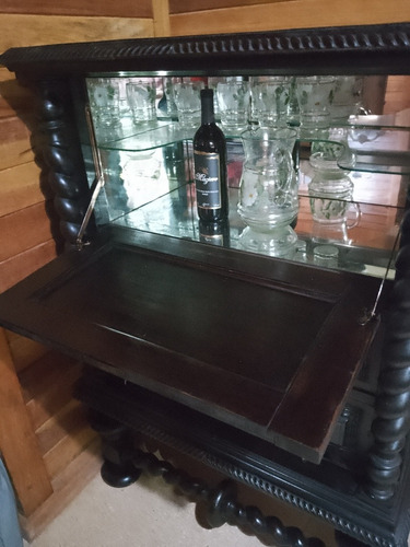 Bar Portugues Estilo Manuelino Em Jacarandá (Usado)